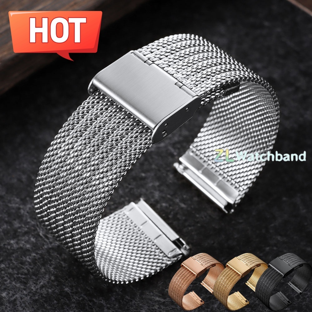 Stainless Steel 0.6 Mesh Watch - Mesh Strap Metal reseña y precio