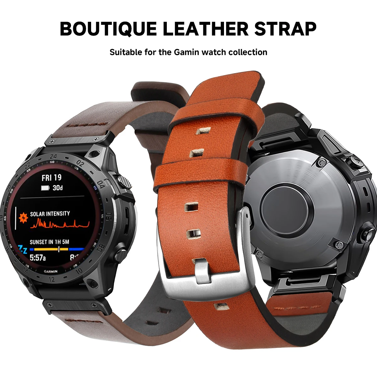26mm 22mm Quick Fit Strap For  - Leather Strap Quick Release reseña y precio