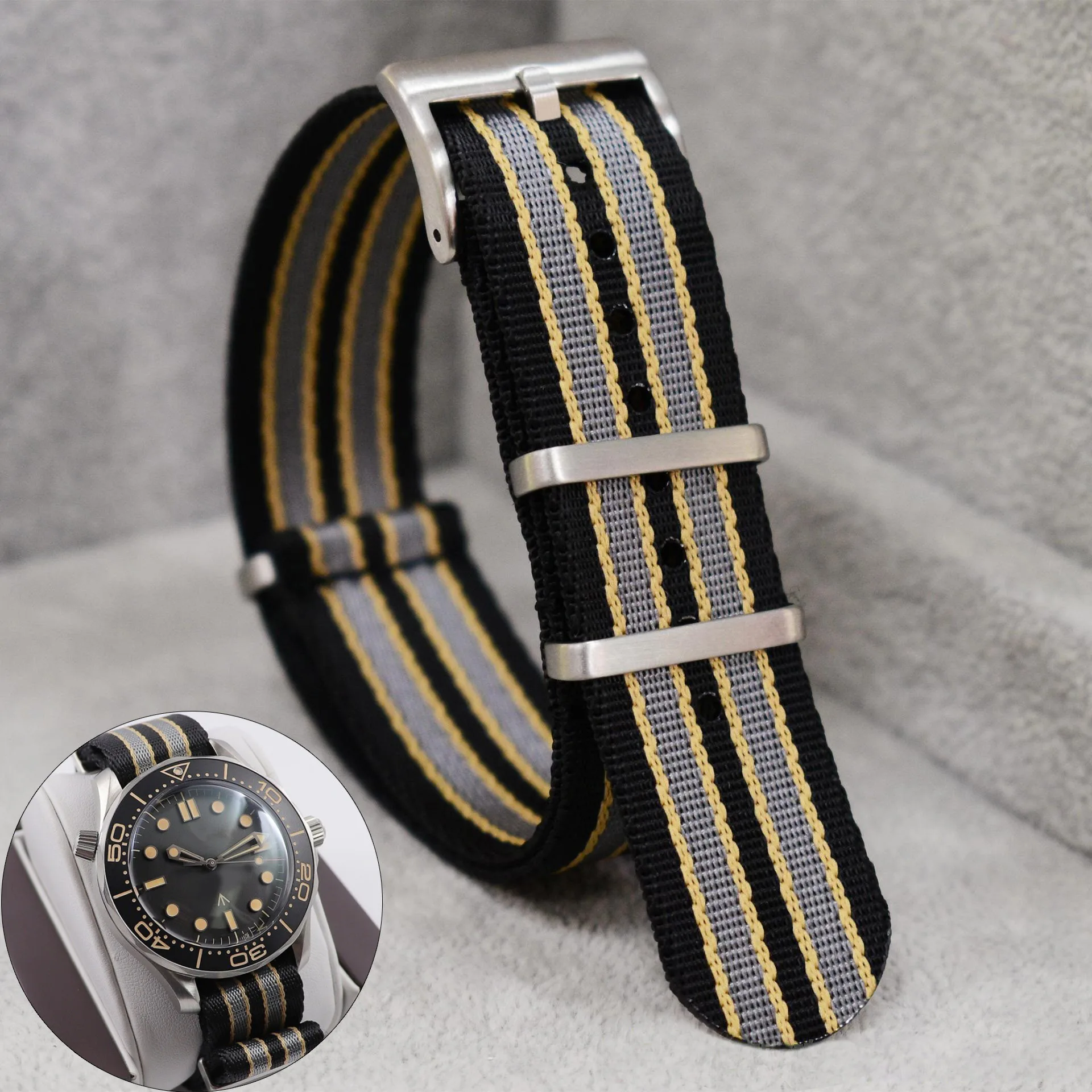 20mm Nylon Watch Strap for Ome - Nato Strap Nylon reseña y precio