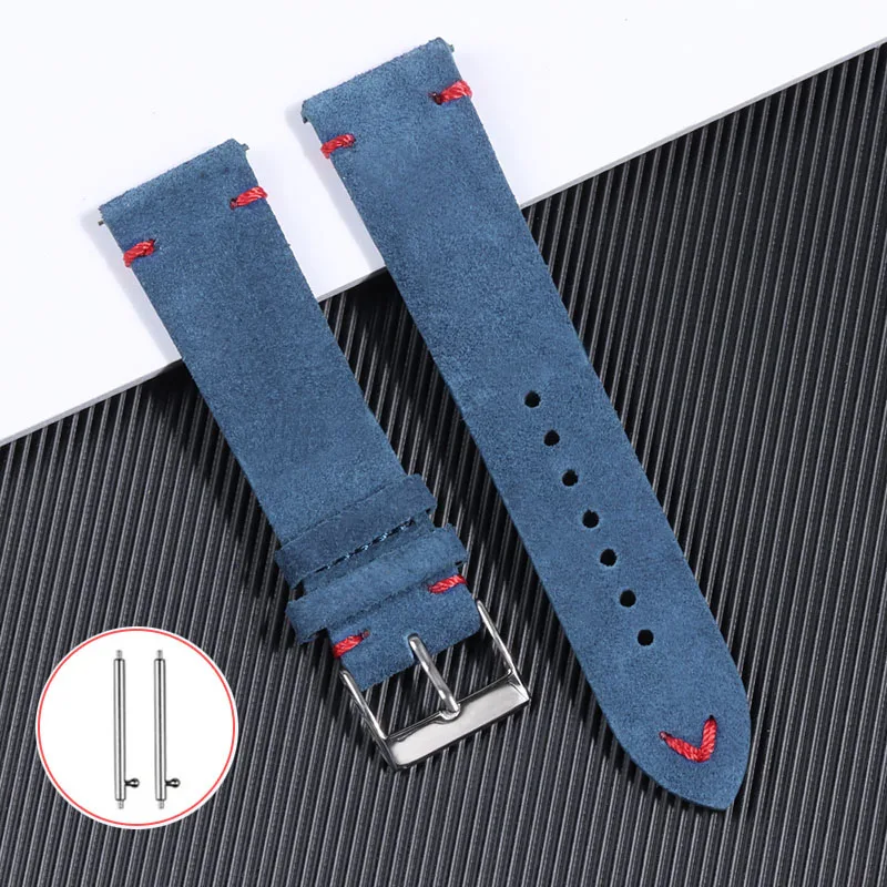 18mm 20mm 22mm High Quality Su - Suede Strap Watch reseña y precio