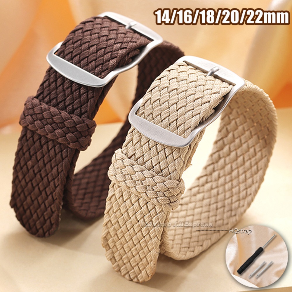 Nylon Woven Canvas Watch Band  - Perlon Strap Woven reseña y precio